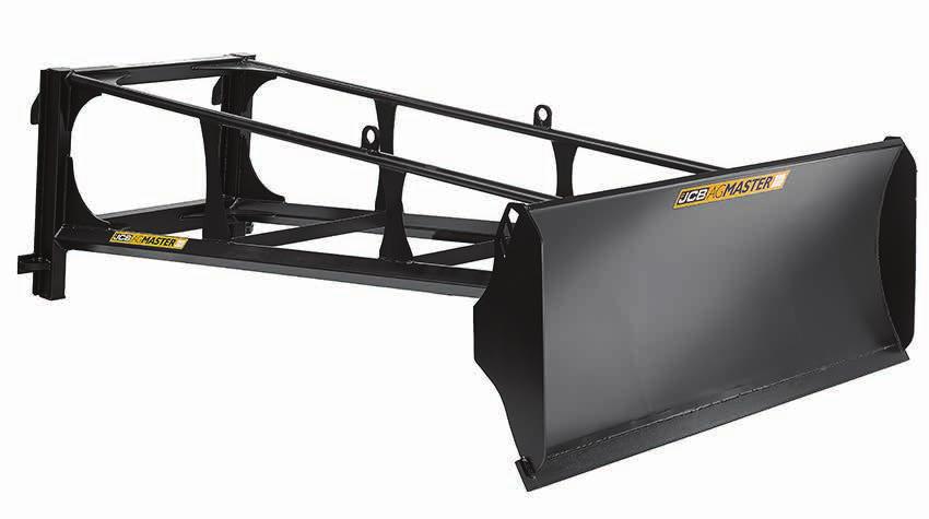 GRAIN PUSHER. YOU CAN MAKE THE VERY MOST OF YOUR GRAIN STORE CAPACITY WITH THE LATEST JCB GRAIN PUSHER. IT HAS A 2286MM (90IN) BLADE AND A TUBULAR FRAME FOR ULTIMATE STRENGTH AND MINIMUM WEIGHT.