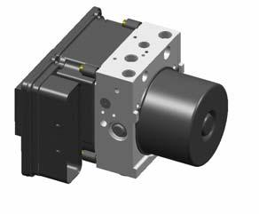 brakes Actuation unit with active booster Vacuum pump Modular concept Use of modified, well proven components