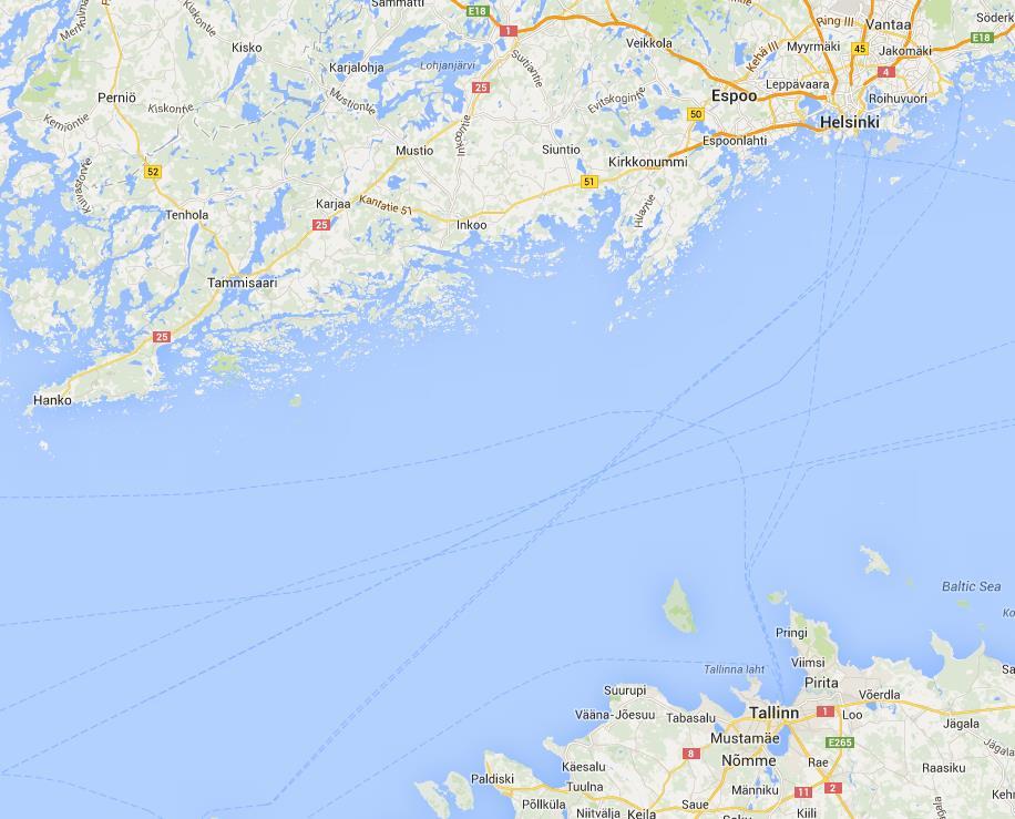 Two Answers: Helsinki-Tallinn and Hanko-Paldiski Y13: 252,711 units Share: 86.