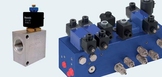 6 GoTo Europe Compact Hydraulics Integrated circuits Full range of manifold types. Standard solutions with single or dual cavities. Compact customized solutions.