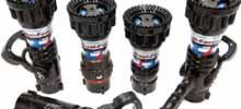 Selectable Pressure Automatic Nozzles Mid-Force (38 mm) 260 760 LPM @ 7 & 4 BAR 260 760 LPM @ 5 & 3 BAR