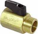 Features DN8 DN5 size range, 15mm to 8mm PN10 rated Press-fit, push-fit, compression and threaded connections available Filter options available DZR brass unplated and chrome plated