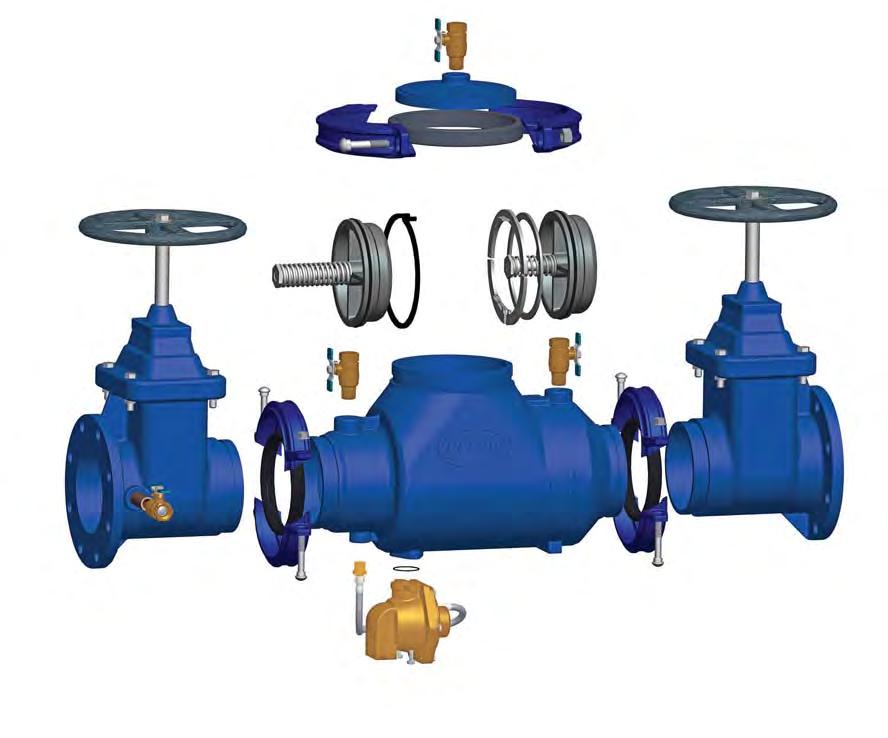 Fits All Sizes From 2-1/2 Up To 6 Relief Valve is located at the bottom of the body when installed