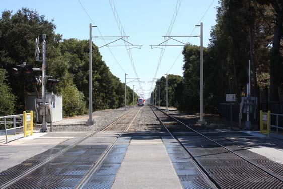 Overhead Contact System Poles and Wires Poles ~200 feet apart along rail corridor Poles 30 to 50 feet tall Wires between poles Project Impact Changes in visual