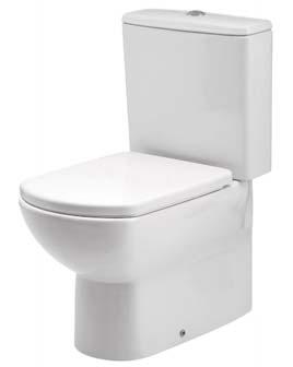 6914 JONES back-to-wall wc pan 60030 INDY close coupled wc pan W 350mm x D