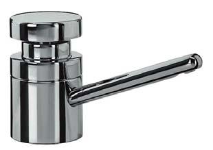 SOAP Dispensers BC633 Dolphin Counter Mounted Infrared Soap Dispenser H 188mm x Diameter 38mm Polished chrome plated brass BC823 Dolphin Surface Mounted Soap Dispenser H