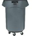 32 Stock Item 000683 Garbage Can, Plastic Round, Gray 20 Gal w/o Lid Unit Cost $17.