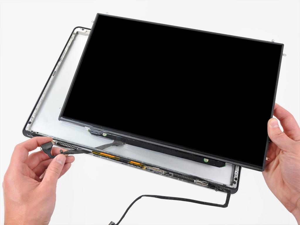 the aluminum display assembly.