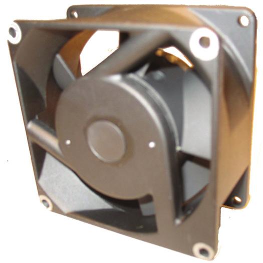 Rotron MIL-8 Tubeaxial Fans General Tubeaxial Information Tubeaxial Fans are integrated axial flow air moving devices in which the motor rotor is cast inside the impeller to achieve the smallest