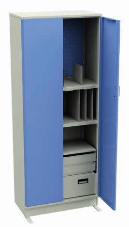 Industrial cabinet accessories All the M750 accessories fit the cabinet 80 and can be easily installed inside.