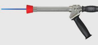 280 bar / 45 l/min / 100 C Nozzles for longcast lances The longcast lance can be connected to a low pressure pump, to a high pressure pump, to the public water system or to the extinguishing water