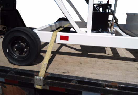 SHIPPING AND TRANSPORTATION (CONT D) Figure 25 Fastening To Trailer (Cont d) Figure 23