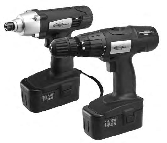 19.2V CORDLESS 2-IN-I COMBO KIT OWNER'S MANUAL WARNING: Read carefully and understand all INSTRUCTIONS before operating.