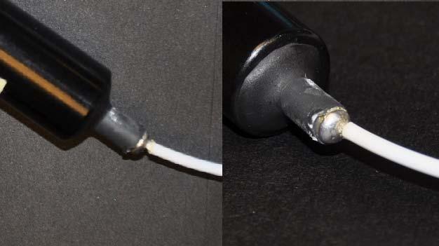 6. Thread the new heat shrink on to the wire and temporally secure it away from the work area. 7. Locate replacement fuse F3 wire assembly 135A-81-242. 8.