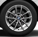 205/55 R 16 Rear: 7 J 16 / tyres 205/55 R 16 2FD 16'' light alloy wheels Vspoke style 378 Front: