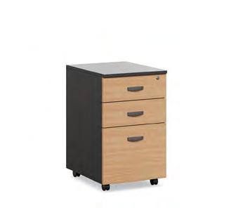 Accent - Mobile Pedestal & Filing Cabinet 2 SMALL DRAWERS + 1 FILE DRAWER 4 SMALL DRAWERS CABINET - 4 FIle DRAWERS Mobile Storage Unit Includes Master-Key Lock *Partially Assembled in Carton* Mobile