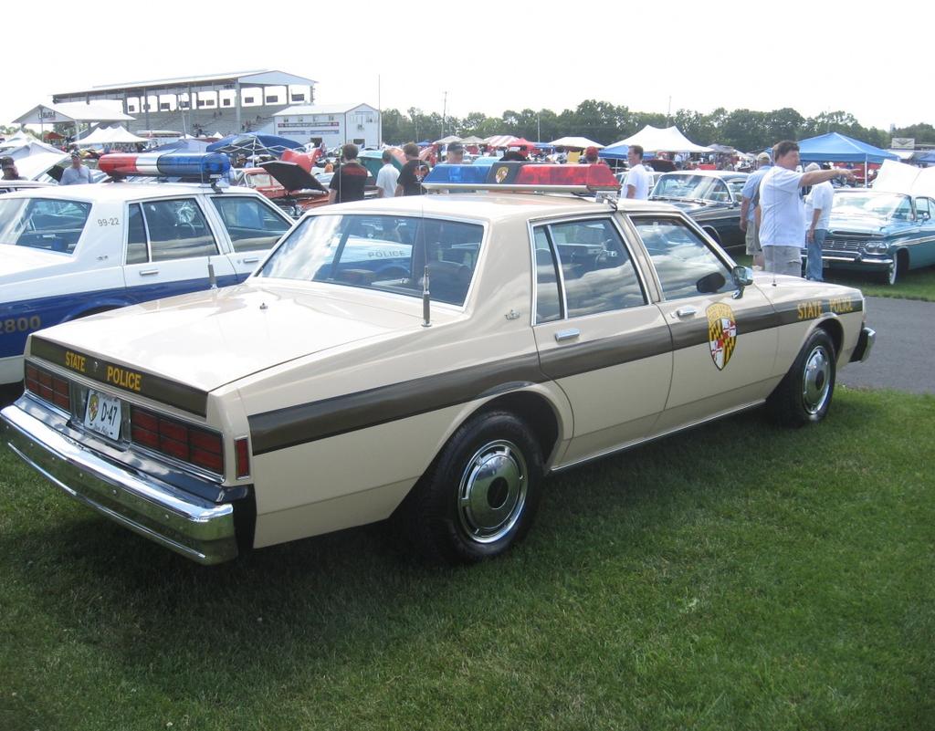 This late 1980 s Maryland State Police Caprice