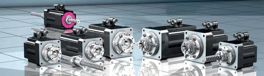 EZS The latest servo technology for ball screw drives For spindles of your choice The universal, super compact STOBER servo ball screw motors are designed for universal mounting to spindles from many