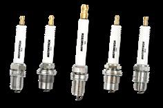The solution are specially designed spark plugs with extended metal housing.