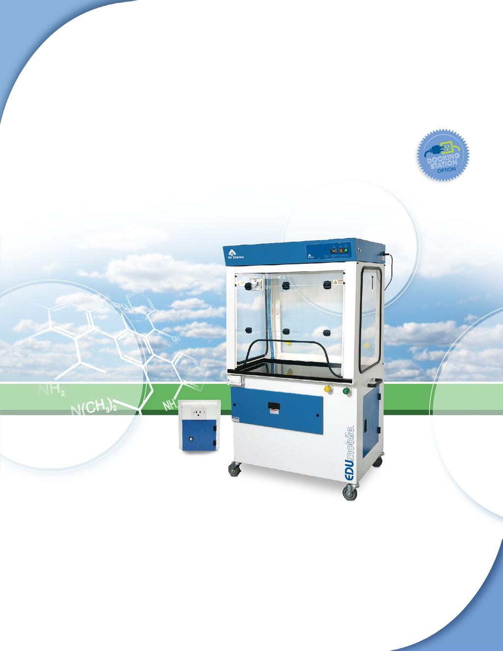 Ductless Demonstration Fume Hoods The World s Most Extensive Selection of Ductless Fume Hoods. EDU-M-40 Now available with Utility Docking Station.