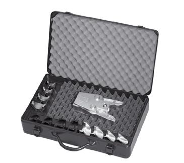 PRINETO Installation case for CSP and ESP 2 drives Complete tool set with adapter A 16 63 and sliding jaws 16 32 for PE-X and Stabil multilayered pipes in portable metal case, in conjunction with ESP