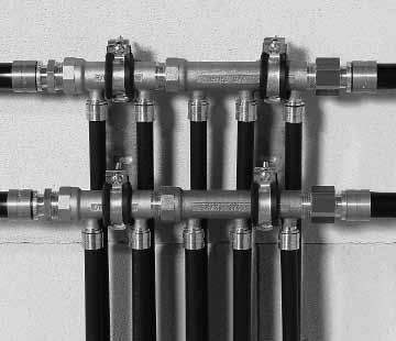 PRINETO pipes and the PRINETO clamps are DVGW tested and approved in accordance with working sheets W 544 and W 542, W 534 and W 270 for drinking water installations.