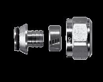 PRINETO PRINETO Clamp/screw-in Euro-cone V Euro For the direct connection of surface heating pipe 20 to Euro-cone 3/4" external thread, tightening torque 40-50 Nm deburr and calibrate the pipe after