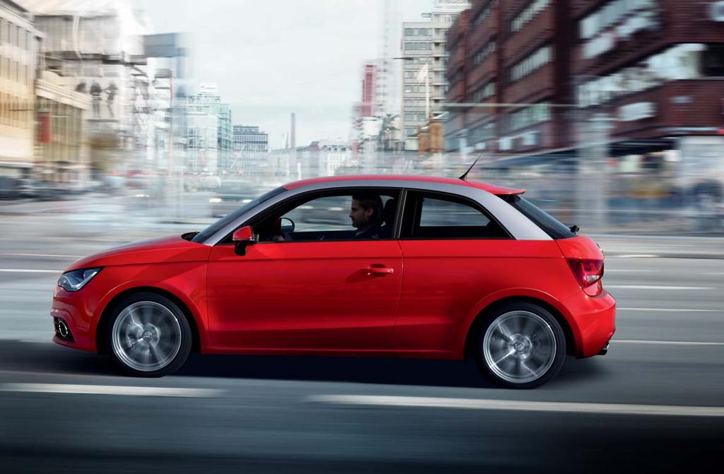 The new Audi A1. The next big Audi. The new Audi A1 is emotional in appearance. Its design proportions are harmonious with its athletic and powerful looks.