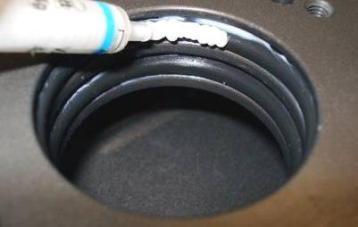 Vacuum grease 19. Clean or replace seals if necessary. 20. Lubricate each o-ring with 0.