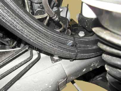 D Cable ties Routing in engine compartment