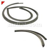 with two-piece... 2nd series windshield gasket for De Tomaso Pantera models from 1971-89 with fourpiece.