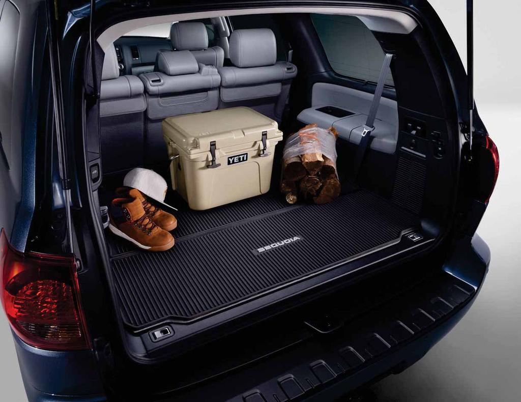 4 /13 All-Weather Cargo Mat 3 The tough, flexible all-weather cargo mat allows you to carry a wide variety of items and helps protect your cargo area