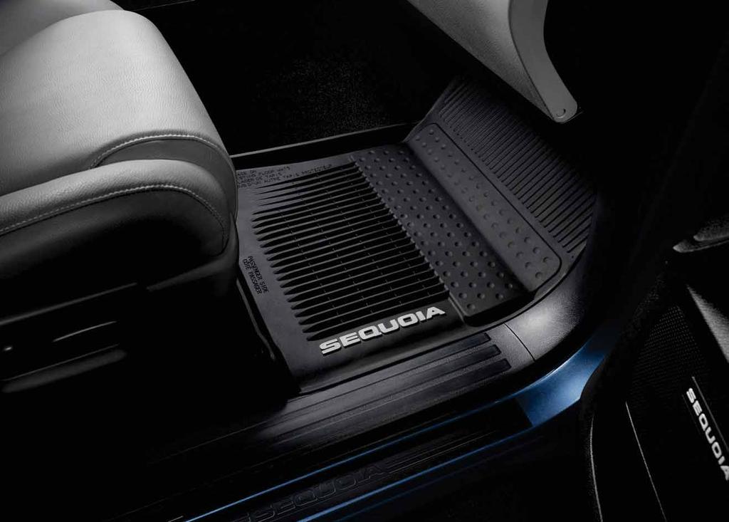 5 /13 All-Weather Floor Liners 4 Toyota All-Weather Floor Liners are an advanced concept in superior protection for the interior.