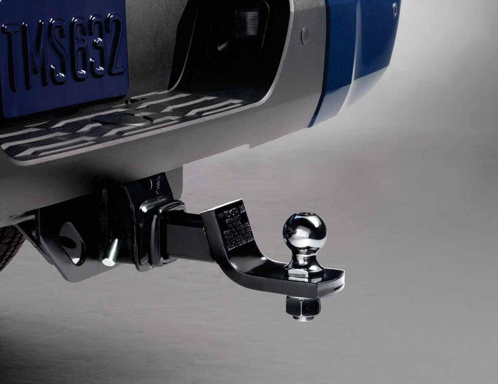 4 /5 Trailer Ball & Ball Mount Designed and engineered to work together, the trailer ball and ball mount are built and tested to match Sequoia s exact towing capacity.