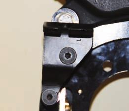 Always use the same amount of shims on each of the two mounting bolts. NOTE: The end of each bolt must be flush with or slightly protruding from the head of the clinch nut, as shown in Figure 5.