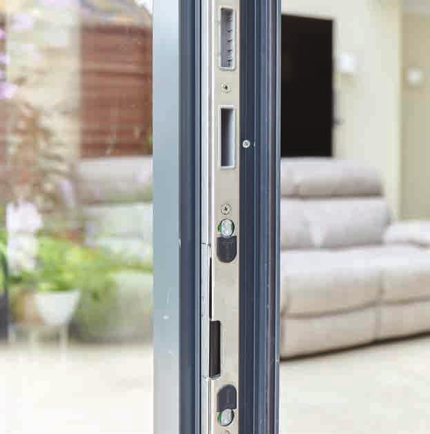 Safe and secure yet accessible the LUXE 350 Bi-Folding Door system is ideal for a variety of installations and can be manufactured to suit a diverse range