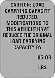 Pre-Installation Vehicle Certification Labels SWITCH-N-GO VEHICLE CERTIFICATIONS THE SWITCH-N-GO HOIST SYSTEM MUST BE CERTIFIED INSTALLED TO THE NATIONAL TRUCK EQUIPMENT ASSOCIATION STANDARDS.