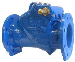 1. Introduction The AVK series 41 Swing Check Valves are designed for horizontal or vertical flow (not suitable for down-flow applications).