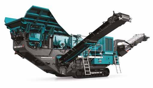 POWERSCREEN PULSE IMPACTOR RECORD, DISPLAY AND ANALYSE DATA: HIGH EFFICIENCY THROUGH PRECISE INFORMATION The choice of blow bar for your Powerscreen impactor is entirely dependent on application the