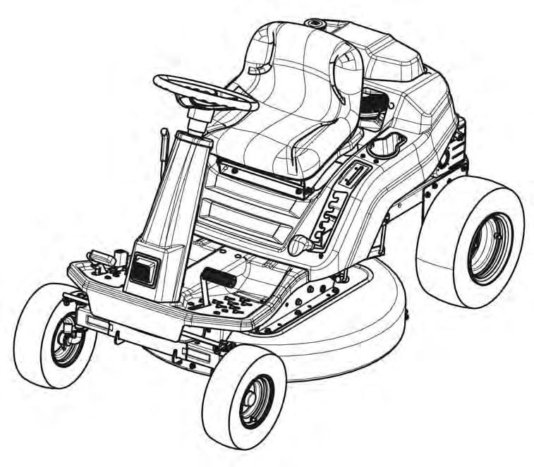 Parts Manual for REAR ENGINE RIDER HYDRO DRIVE 33" 15.