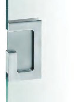 Edge/ for Glass Doors 42 4299 42 4299 00020 ½" (12 mm) Door Thickness 42 4299 00012 13 32" (10 mm) Door