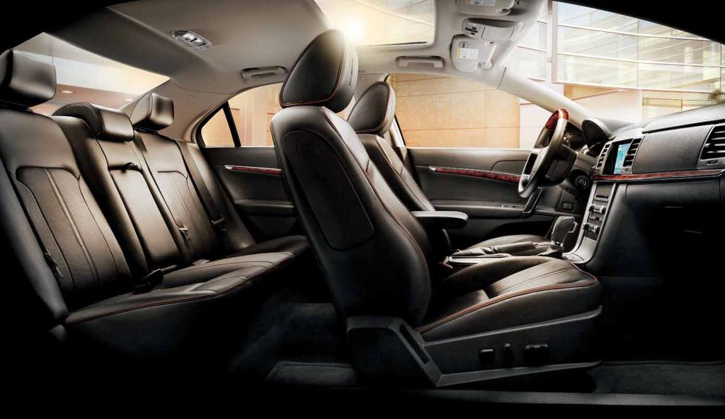 THE MOST EXTRAVAGANT SOUNDS? PEACE AND QUIET. A seat inside Lincoln MKZ is literally a refuge of tranquility.