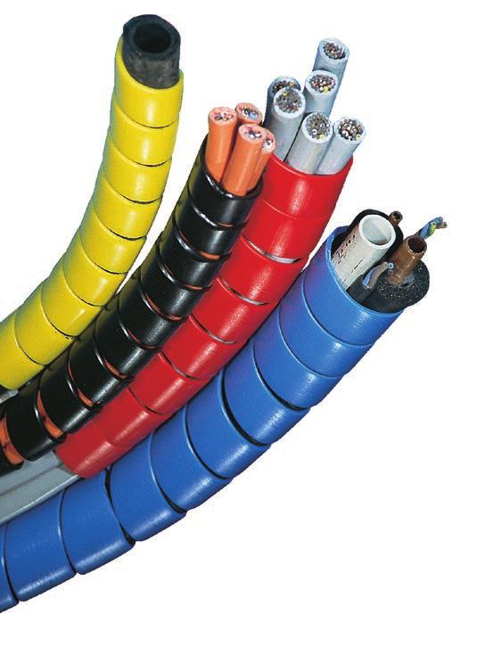 IGS Pig s Tail USE PIG S TAIL FOR: PROTECTIVE WRAPPING Hydraulic, gas and air hoses/pipes Welding leads Electrical leads Sapling/plant protection Protect your investment with Pig s Tail Protective
