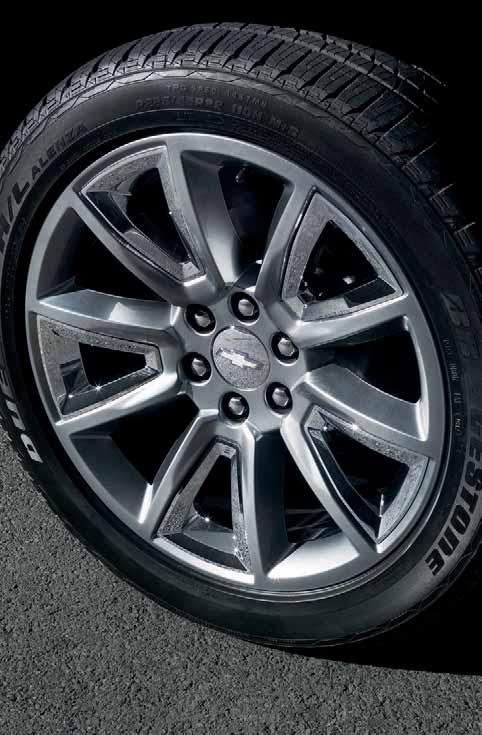 WHEELS 18" Aluminum with High-Polished Finish (PZX) (Standard on LS and LT) 18"