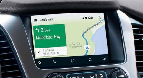 1. ANDROID AUTO COMPATIBILITY. 1 You can quickly and intuitively interact with select smartphone apps with support for Android Auto.