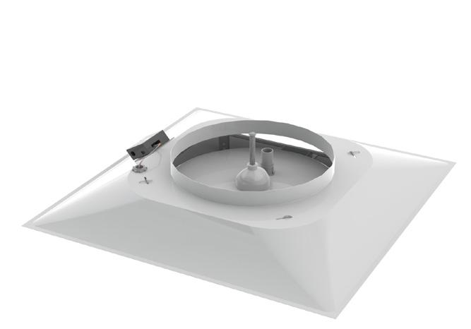 diffuser SOAR VAV DIGITA DIFFUSER Utilizes EnOcean s wireless technology Uses ambient light energy for self-powering capability Requires