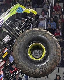 .. 16 A monster truck is large enough to crush other cars.