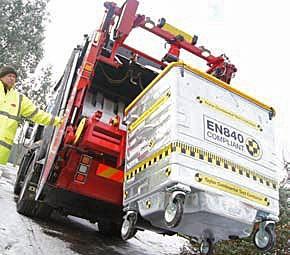 Continental Trade Bins Built to EN840 standards the award-winning Continental range is established as the industry standard for waste and recycling containers, regardless of the market sector.