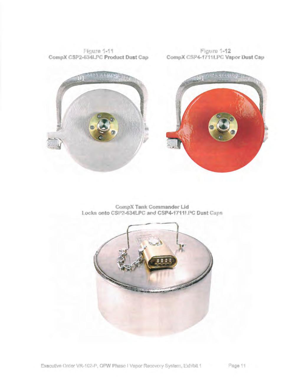 Figure 1-11 Figure 1-12 CompX CSP2-634LPC Product Dust Cap