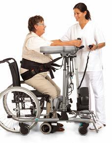 Dear User Congratulations on obtaining a Walker and Stand-aid with Power Rise Function! These instructions provide important information on how to use the walker and how to maintain it.